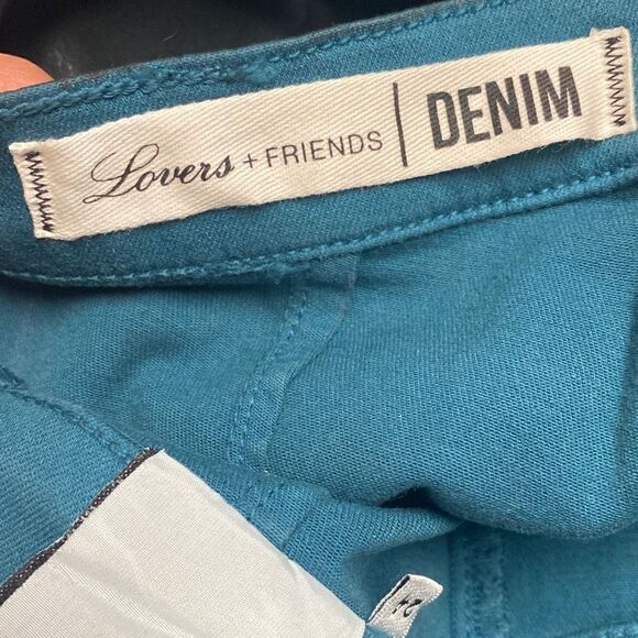 Lovers + Friends Jesse High-rise Skinny Jeans Black Stretch size 24 NWOT (7-22) - Picture 5 of 7